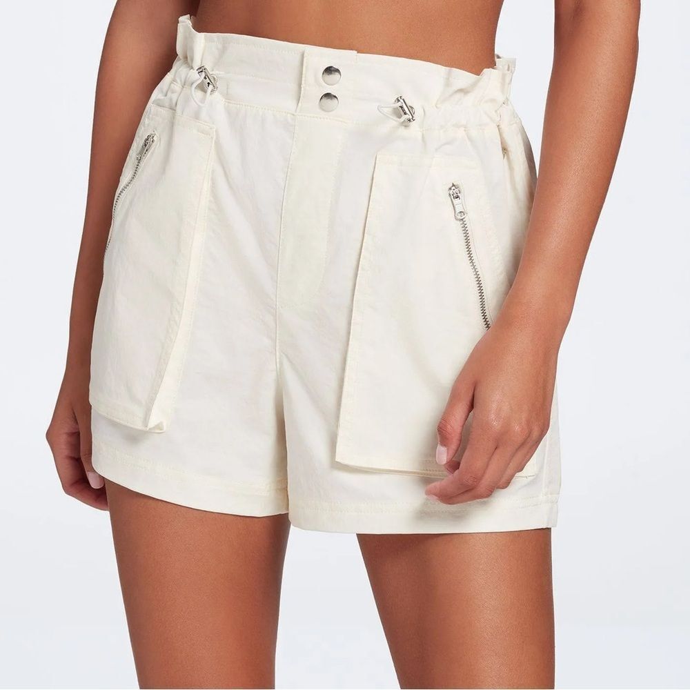 Calia Woven Paperbag Shorts Size Medium